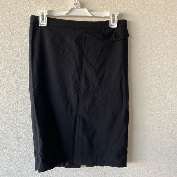 BCBG Midi Black Skirt - Picture 1 of 5